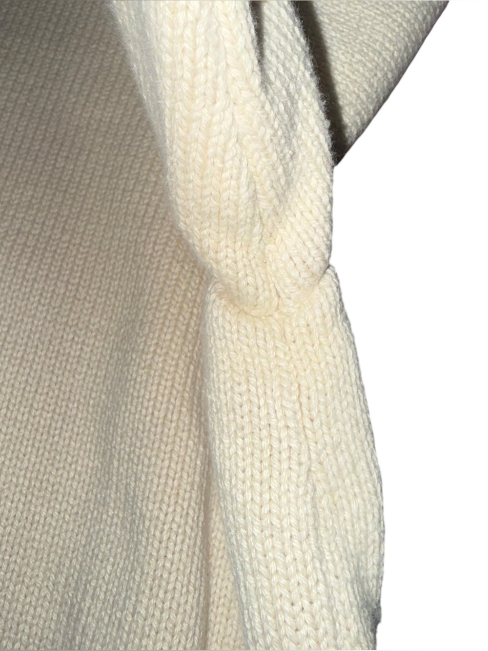 J. Crew Cozy Cotton Cream Turtleneck Sweater women’s sz XXL cotton Relaxed fit - Picture 4 of 13